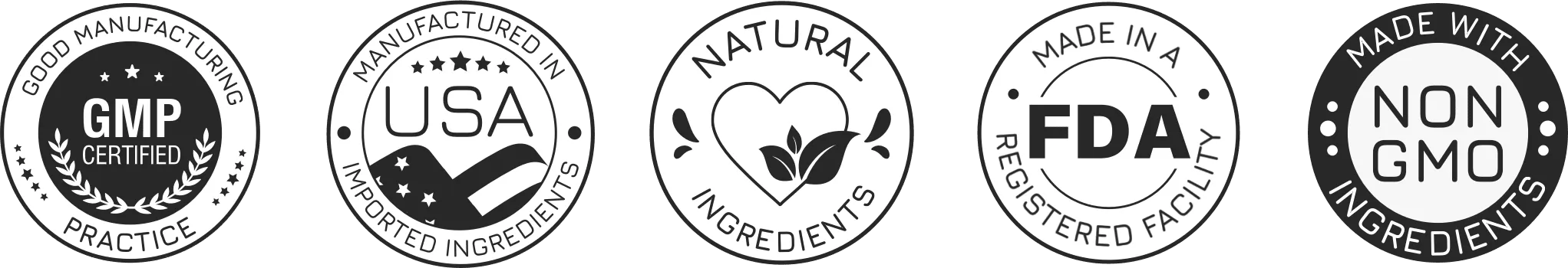 FDA Registered GMP Certified Non-GMO