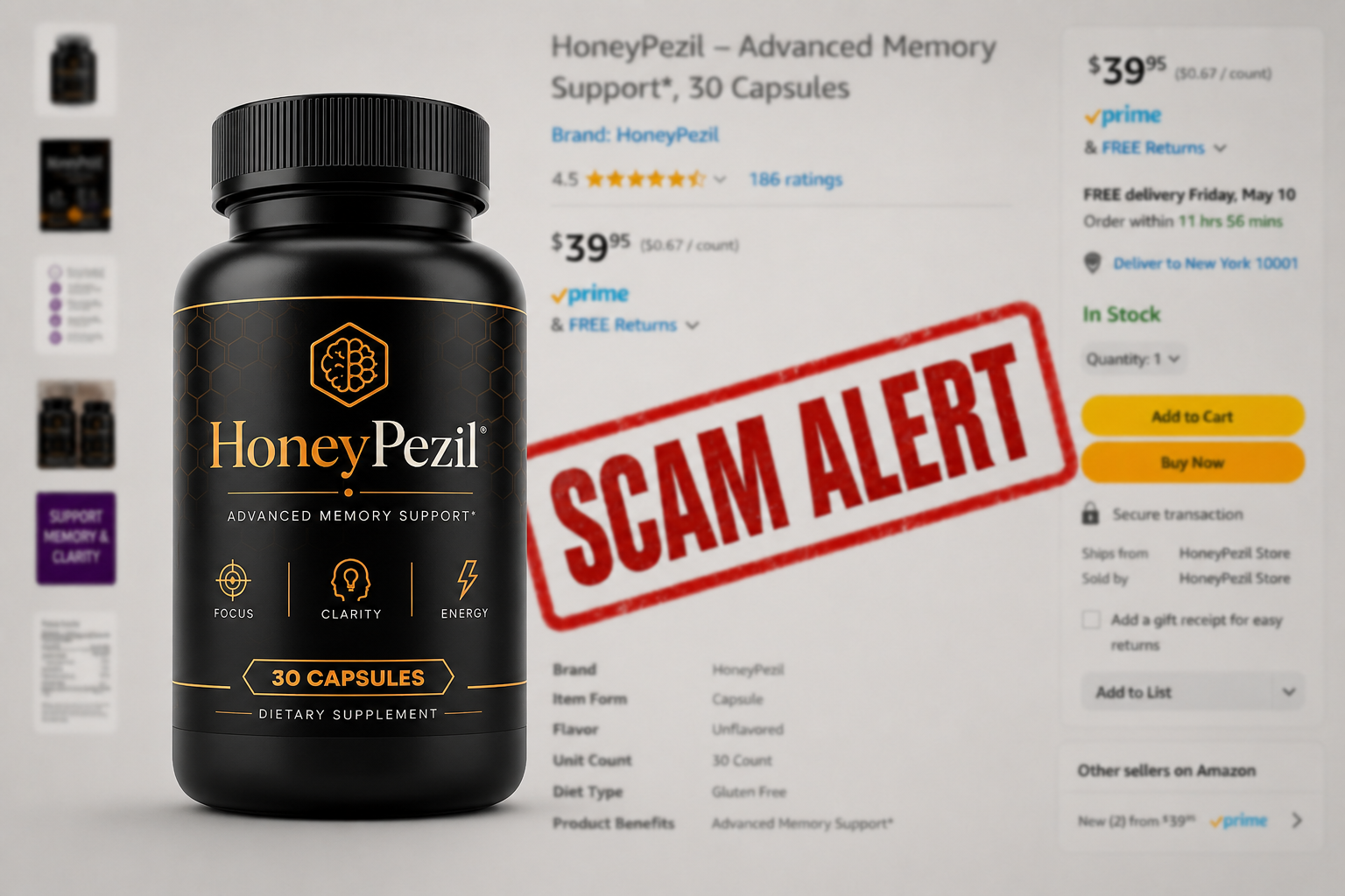 HoneyPezil scam alert